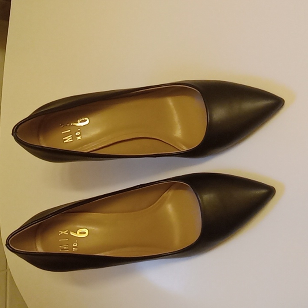 Mix No. 6 Sexy Black Clear Heel